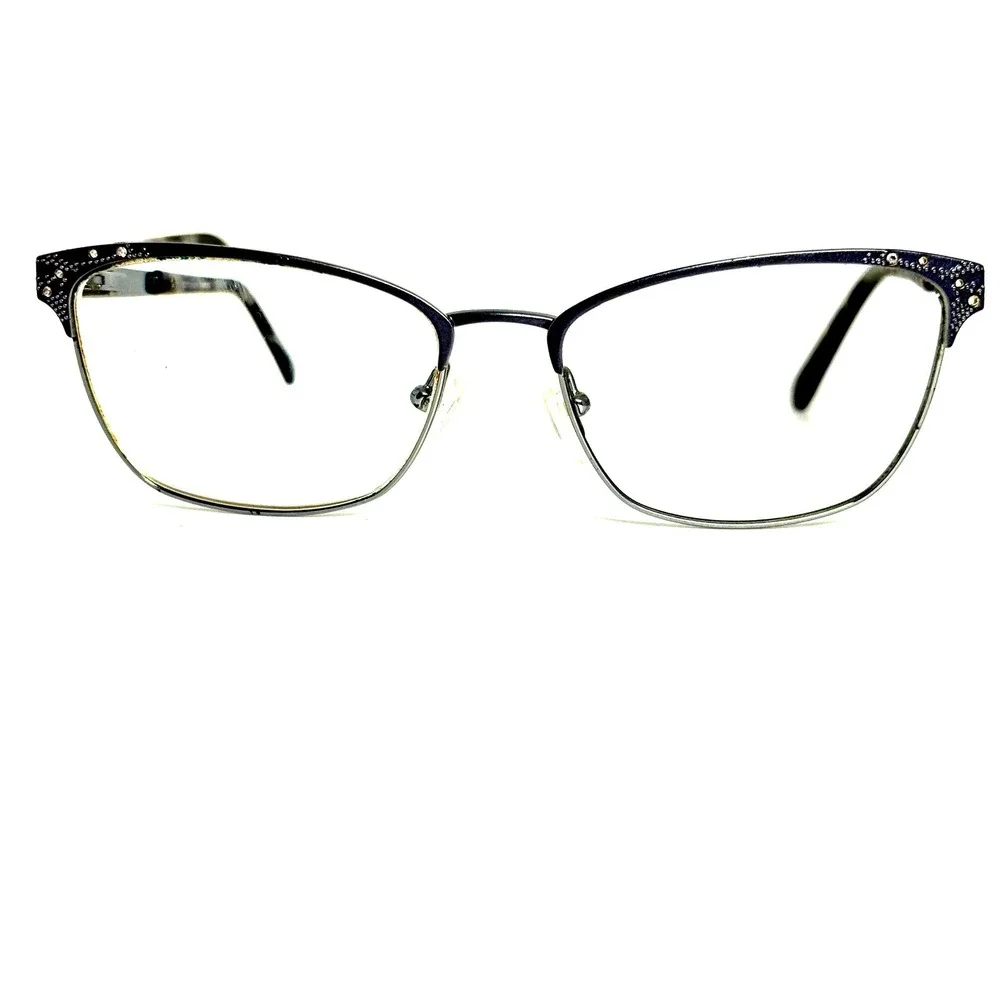 Cote D'Azur Europa CDA-271 C3 Eyeglasses Blue‎ Tortoise Cat Eye 52-16-135